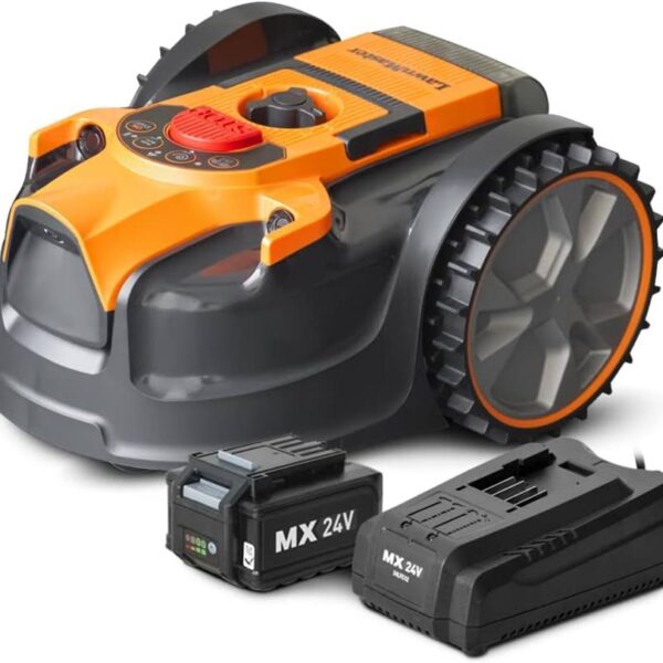 Tondeuse robot LAWNMASTER autonome 24v sans fil périmétrique